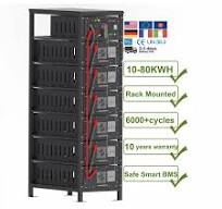 High Voltage LiFePO4 Lithium Battery 384v 192v 120v 96v 800ah 2000ah  Lithium Battery Pack for ESS Battery System