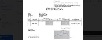 Check spelling or type a new query. Format Daftar Hadir Dan Laporan Capaian Kinerja Harian Guru Pegawai Madrasah Info Kemenag