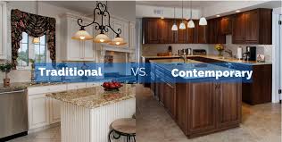 traditional kitchens vs. contemporary