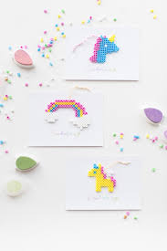 Einhorn einladung mit bügelperlen | einhorn, bügelperlen vorlagen kostenlos ausdrucken: Diy Einhorn Einladung Mit Bugelperlen Fraulein K Sagt Ja Hochzeitsblog