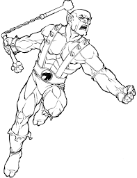 Thundercats coloring pages colouring page letter b mario coloring pages to print Panthro By Christopherstevens On Deviantart