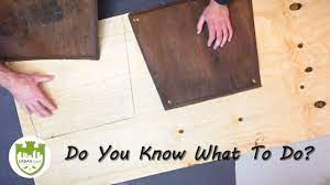 Chair cushions consist of plywood inserts with foam and fabric that comes off easily. Part 1 How To Repair And Reupholster Dining Room Chairs Replacing Dining Room Chair Seat Board Youtube