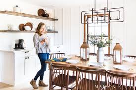 Decor units dining room kitchen tables kitchen designs with dining table. Simple Farmhouse Fall Table Maison De Pax