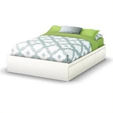 I ordered this bed thinking it was the whole package! Queen Mates Platform Storage Bed With 6 Drawers White Box 1 Of 3 Walmart Com Walmart Com