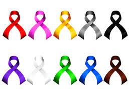 The lung cancer ribbon color is white or pearl. Cancer Awareness Wear These Ribbons Health