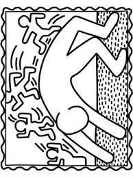 I'm a big fan of keith haring artworks and drawing so having his art in a coloring book is an entertaining thing for me, this is a piece of a art rather than just a coloring book. Kids N Fun Com 12 Coloring Pages Of Keith Haring