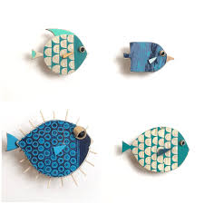 New Funny Bunch Fish Art Fish Wall Art Fish Crafts