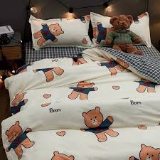 Realizzato con una delle fibre tessili più antiche al mondo, coltivata con basso impatto ambientale, idrico e chimico. Il Set Di Biancheria Da Letto Di Moda Contiene Lenzuolo Copripiumino Federa Modello Di Mucca Di Campagna Modesto Cartoni Animati Uso Familiare Completo Letto Matrimoniale Bedding Sets Aliexpress