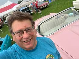 1957 Thunderbird with Dusk Rose color from Carlisle PA