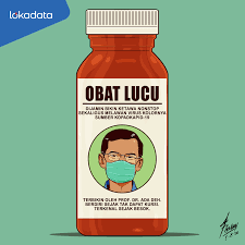 Kartun Kabar Sudah Ada Obat Covid 19