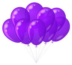 Transparent Purple Balloons Clipart Purple Balloons Balloon Clipart Balloon Pictures