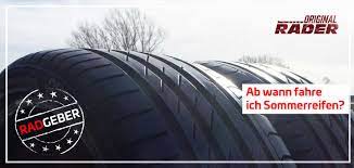 „es sei denn, entsprechende wetterprognosen. Ab Wann Kann Man Mit Sommerreifen Fahren