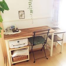 diy カフェ風 賃貸 書斎 机diy などのインテリア実例 2015 02 03 09 35 03 roomclip ルームクリップ 小さい部屋のデザイン インテリア 収納 インテリア