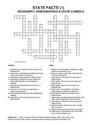 Geography terms crossword puzzle 1 answers. Crossword Puzzles Geography History United States Of America