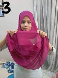 Cara tukar awning tudung lama. Cara Buat Instant Shawl Dua Muka Blog Sihatimerahjambu