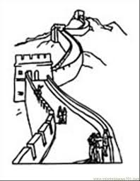 Trinity cathedral in the kremlin. Greatwall01 Coloring Page For Kids Free China Printable Coloring Pages Online For Kids Coloringpages101 Com Coloring Pages For Kids