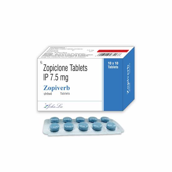 Zopiverb; Zopiclone IP 7.5 Mg: Treat short-term Insomnia