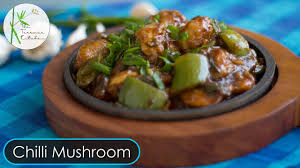 Easy Chilli Mushroom Recipe By The Terrace Kitchen Youtube