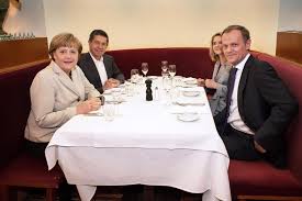 He also has one grandson, mikołaj (b. 21 04 13 Chancellor Angela Merkel And Her Husband Joachim Sauer At Left Invited Polish Prime Minister Donald Tusk And His Wife Malgorzata To A Private Dinner In Berlin