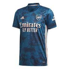 Lebe arsenal in diesem offiziell lizensierten heimtrikot für die saison 2018/19. Adidas Fc Arsenal Herren 3rd Trikot 2020 21 Dunkelblau Hellorange Fussball Shop