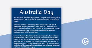 26, marks the date that a british fleet sailed into sydney harbor in 1788 to. Australia Day Poster