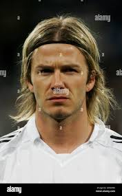 Soccer arsenal real madrid beckham hi-res stock photography and images
