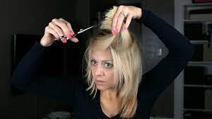 If your hair is long and you want it thicker and with extra volume, you can opt for infinite short layers from the crown to the ends and add bangs. Diy At Home Soft Long Layer Haircut Youtube