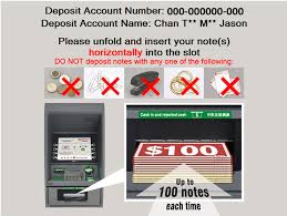Depositing at your credit union is a lot like depositing at a bank. Quick Cash Cheque Deposit Machine Hang Seng Bank