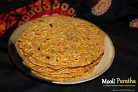 Mooli Paratha Mooli Ka Paratha Muli Paratha Radish Paratha Mullangi Paratha Indian Bread Recipe Paratha Indian Bread Recipes Indian Food Recipes