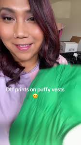 How to Screen Print A Puffer Vest