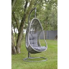 Siege Suspendu Lisa Anthracite Transat Chilienne Relaxation Mobilier De Jardin Jardin Exterieur