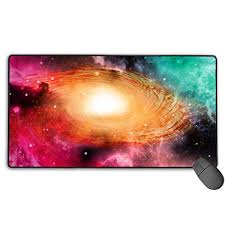 Amazon Com Hidden Ambition Space Galaxy Mouse Pad With