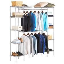 Shop by departments, or search for specific item(s). Seville Classics Ultrazinc Expandable Closet Organizer System She05813bz The Home Depot