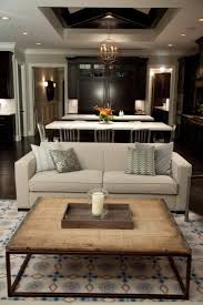 Here you can really see how all the textures play well together. Brickmaker Coffee Table Design Ideas
