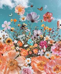  Gambar Mungkin Berisi Bunga Dan Tanaman Iphonebackground Flower Wallpaper Art Collage Wall Cute Wallpaper Backgrounds