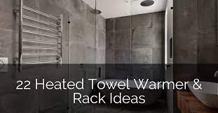 This is perfect for my small kids bathroom!! 22 Heated Towel Warmer Rack Ideas Sebring Design Build