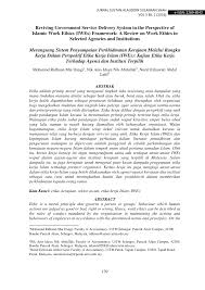 Kertas kerja program misi antarabangsa mahasiswa fakulti ekonomi dan muamalat cadangan pertandingan video game tempat tarikh hari : Pdf Reviving Government Service Delivery System In The Perspective Of Islamic Work Ethics Iwes Framework A Review On Work Ethics In Selected Agencies And Institutions Merangsang Sistem Penyampaian Perkhidmatan Kerajaan Melalui Rangka