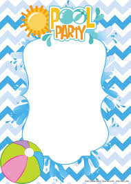 Receiving a pool party invitation can be compared with receiving a tea party invitation in the era winter pool party invitation. Free Printable Pool Party Birthday Invitation Templates Download Hundreds Free Printable Birthday Invitation Templates
