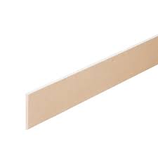 Plinthe leroy merlin plinthe parquet plaquée chêne blond l 220 cm x h 78 x ep, plinthe pour parquet et stratifié plinthe bois assortie, plinthe médium mdf réversible arrondie ou droite 10 x, lot de 2. Lot De 5 Plinthes Medium Mdf Arrondies Peint Blanc 9 X 100 Mm L 2 M Leroy Merlin