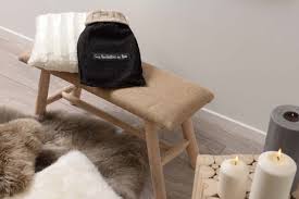 Ambiance Spa Avec Notre Collection Noldor En Rondin Bois Et Fourrure Ou Bois Et Jute Meuble Bois Recycle Meuble Meuble Bois