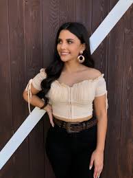 Esmeralda ” Top ( Ivory ) – Ale Accessories