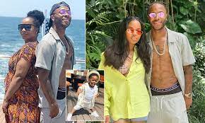 Raheem sterling condena los cánticos racistas contra danny rose. Raheem Sterling Enjoys Family Holiday As Mum Nadine Cooks For City Ace Daily Mail Online