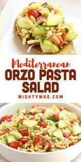 Cucumber Tomato Orzo Salad Recipe Recipes Salad Summer Side Dishes Recipes
