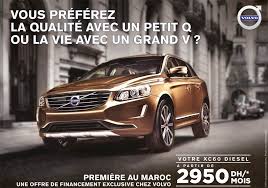 Après le remplacement successif des xc90 et xc60, volvo passe la vitesse supérieure en s'attaquant au marché des suv compacts premium. Volvo Promotion Et Offres Des Volvo Au Maroc