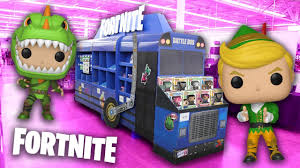Набор фигурка+футболка funko pop and tee: Fortnite Funko Pop Hunting We Found The Battle Bus Youtube