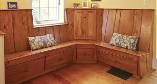 Perfect place to store outdoor toys, pool accessories, and beach towels. A Built In Corner Seating Nook Fine Homebuilding