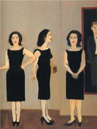 Ada In Black Dress Alex Katz With Images Alex Katz Andy Warhol Biography Contemporary Artwork
