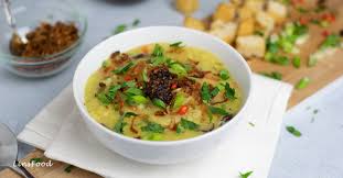 13 ramadhan 1440h pihak nb poultry mengadakan gotong royong memasak bubur lambuk utk agihan warga keluarga nb staff nb bekerjasama dalam menyediakan. Vegan Bubur Lambuk Vegan Savoury Rice Porridge