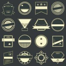 Shiny, gradients, drop shadows, rounded corners, futuristic looks, and. Blank Vintage Labels Vector Set Free Download