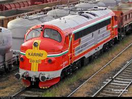 021 Karpat Railway 459 Nohab At Bekescsaba Hungary By Sly77 Railway Train Hungary